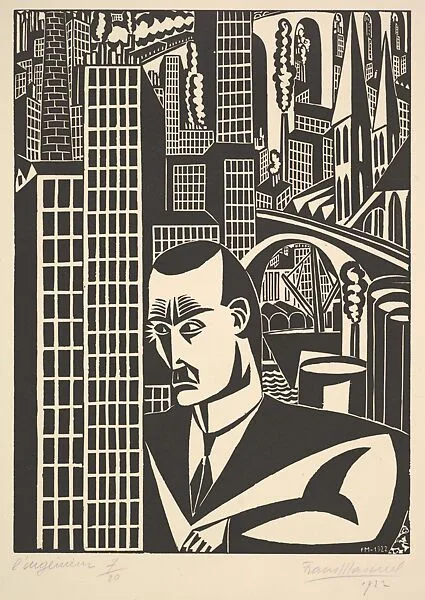 The Engineer (L' Ingénieur) — Frans Masereel