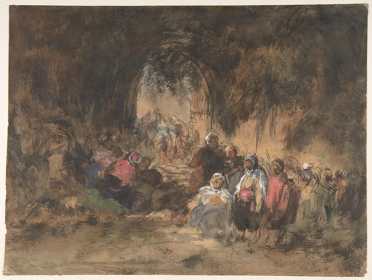 Arabs Resting — Eugenio Lucas