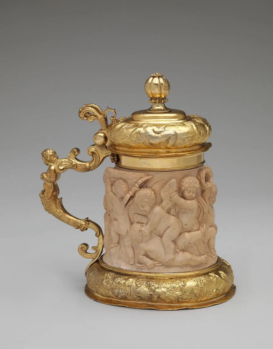 Tankard with cover — Elkington & Co.
