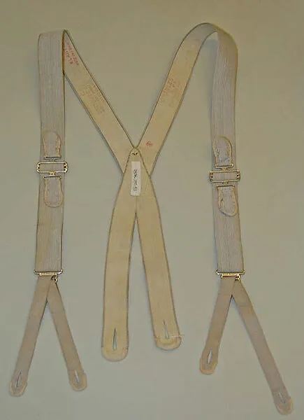 Evening suspenders — Unknown