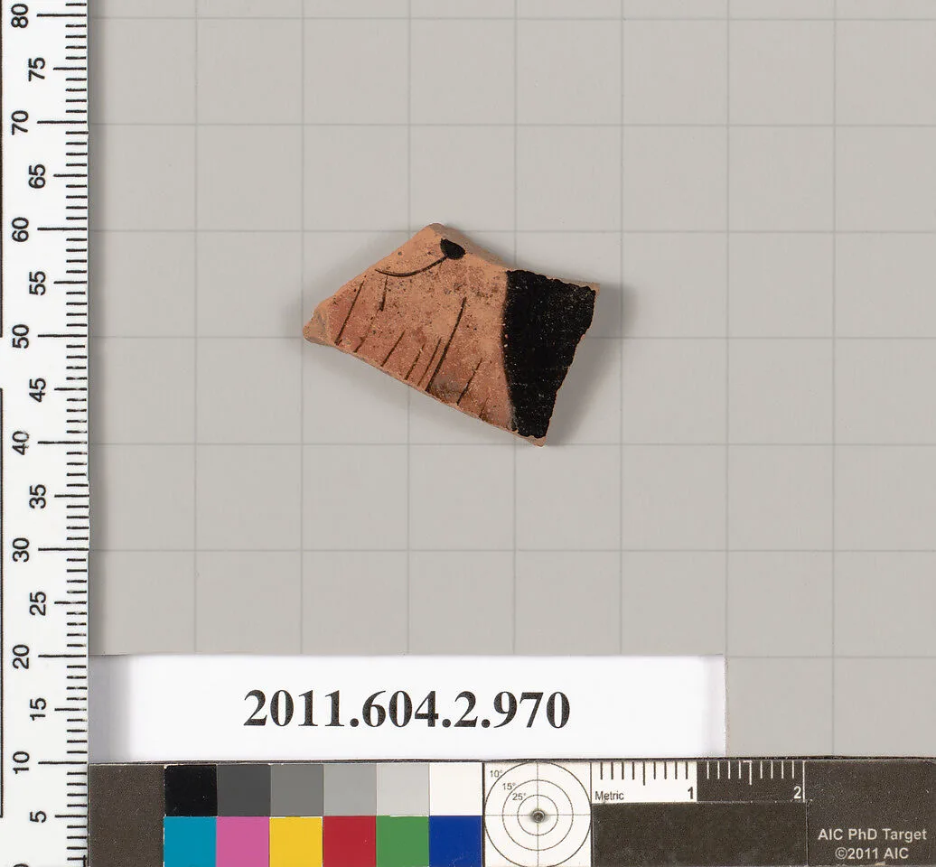 Terracotta fragment of an oinochoe (jug) — Unknown
