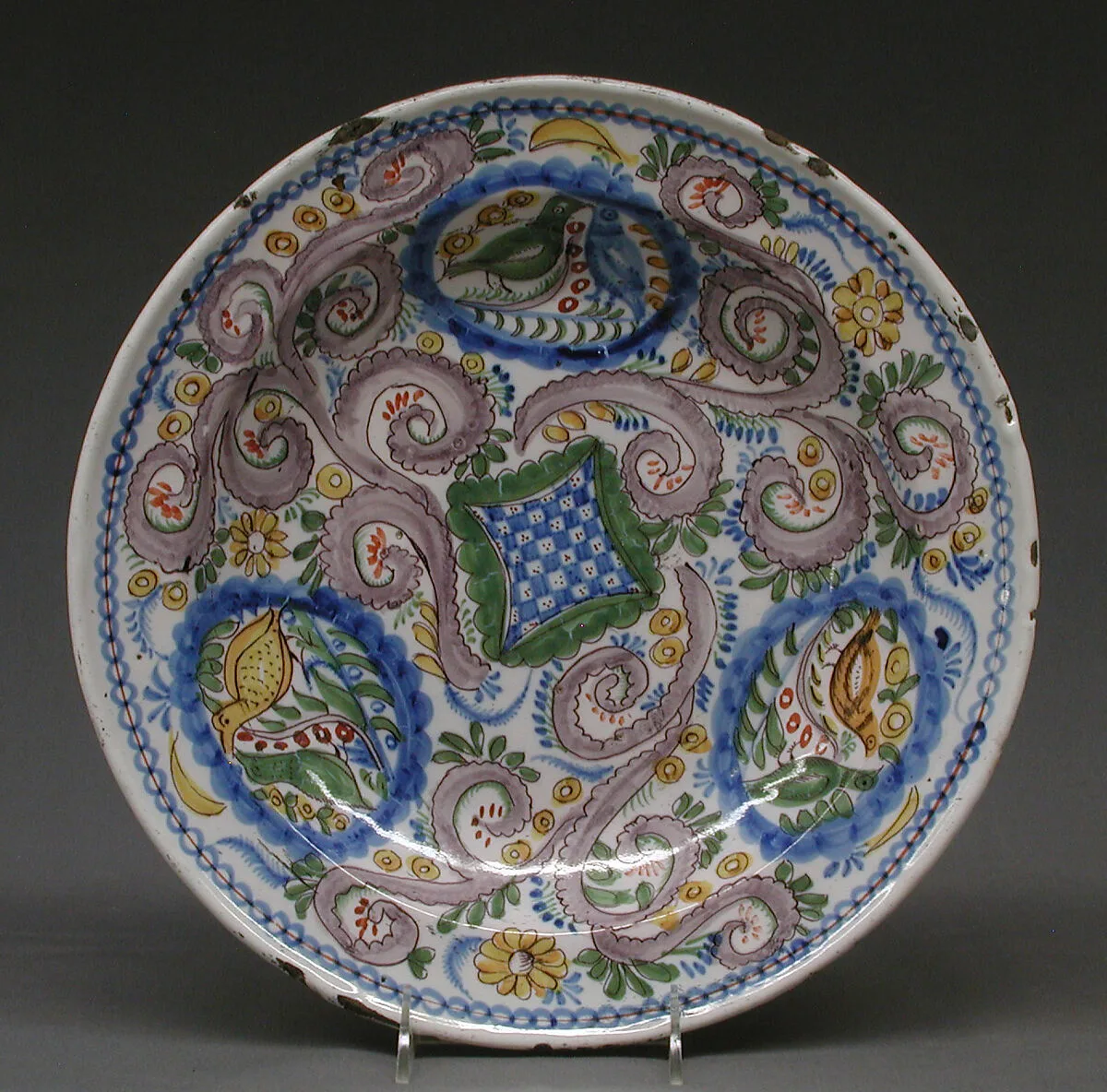 Dish — Alcora Manufactory