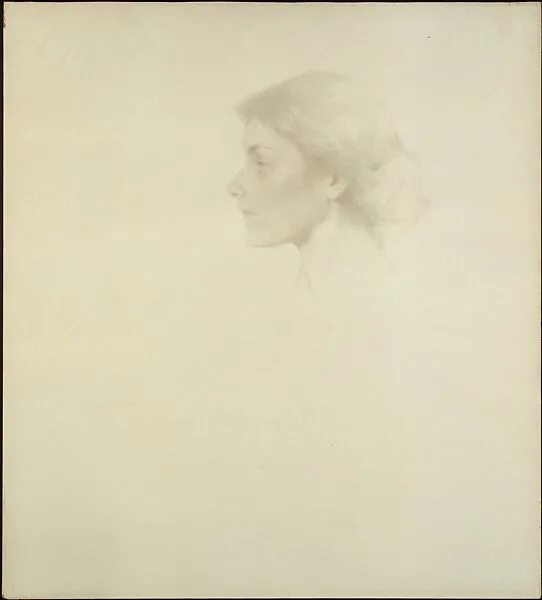 Portrait of a Woman — Thomas Wilmer Dewing