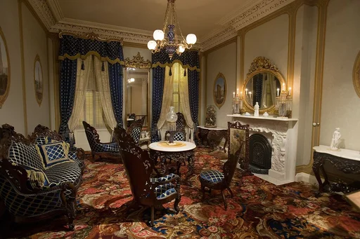 Architectural elements from the La Roque Mansion, Astoria, New York