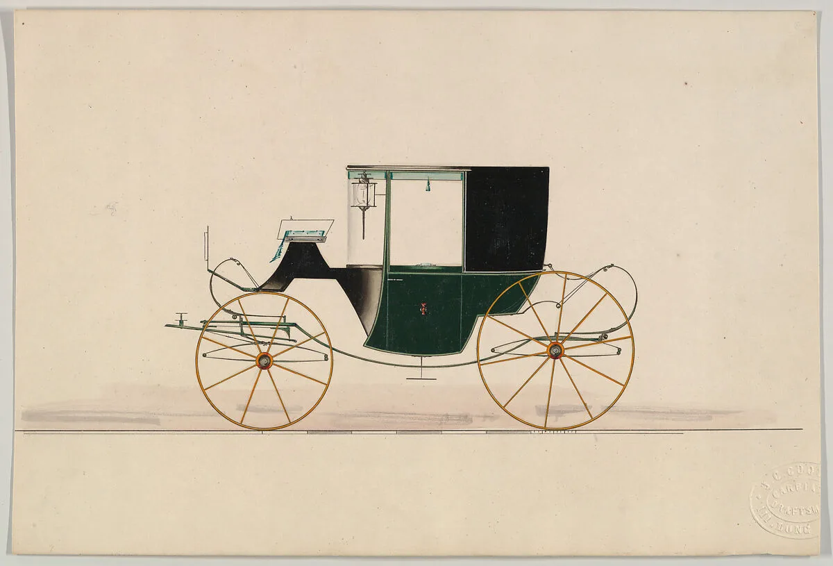 Design for Coupé (unnumbered) — Brewster & Co.|J. C. Cooper