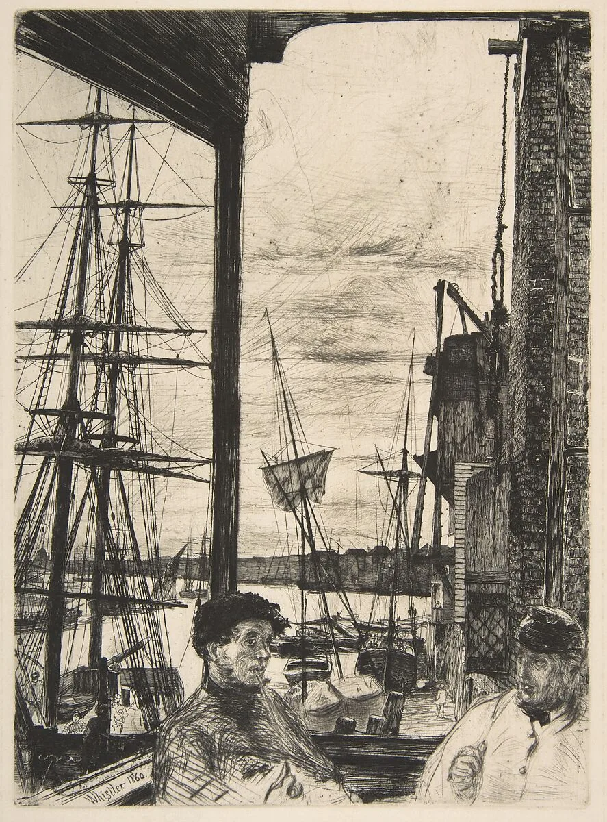 Rotherhithe (Wapping) — James McNeill Whistler