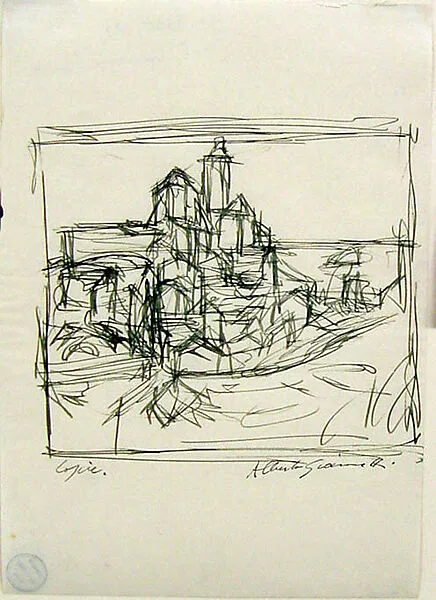 Hill Town — Alberto Giacometti
