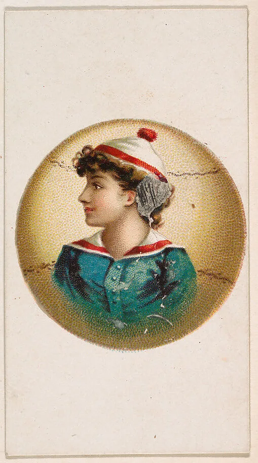 Baseball, from the Novelties series (N228, Type 5) issued by Kinney Bros. — Kinney Brothers Tobacco Company
