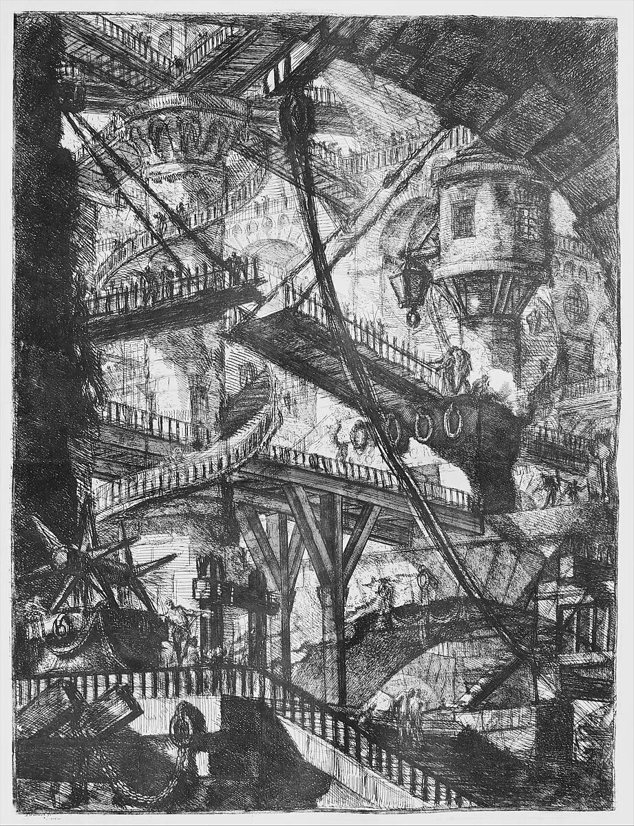 Prima Parte di Architettura, e Prospettive inventate, ed incise da Giambatista Piranesi Architetto Veneziano fra gli Arcadi Salcindio Tiseio; Lettere di Giustificazione a Milord Charlemont plates, which were adapted to appear in the Opere Varie; Opere Varie; Grotteschi; Carceri; Archi Trionfali, and Trofei di Ottaviano Augusto — Giovanni Battista Piranesi|Francesco Piranesi