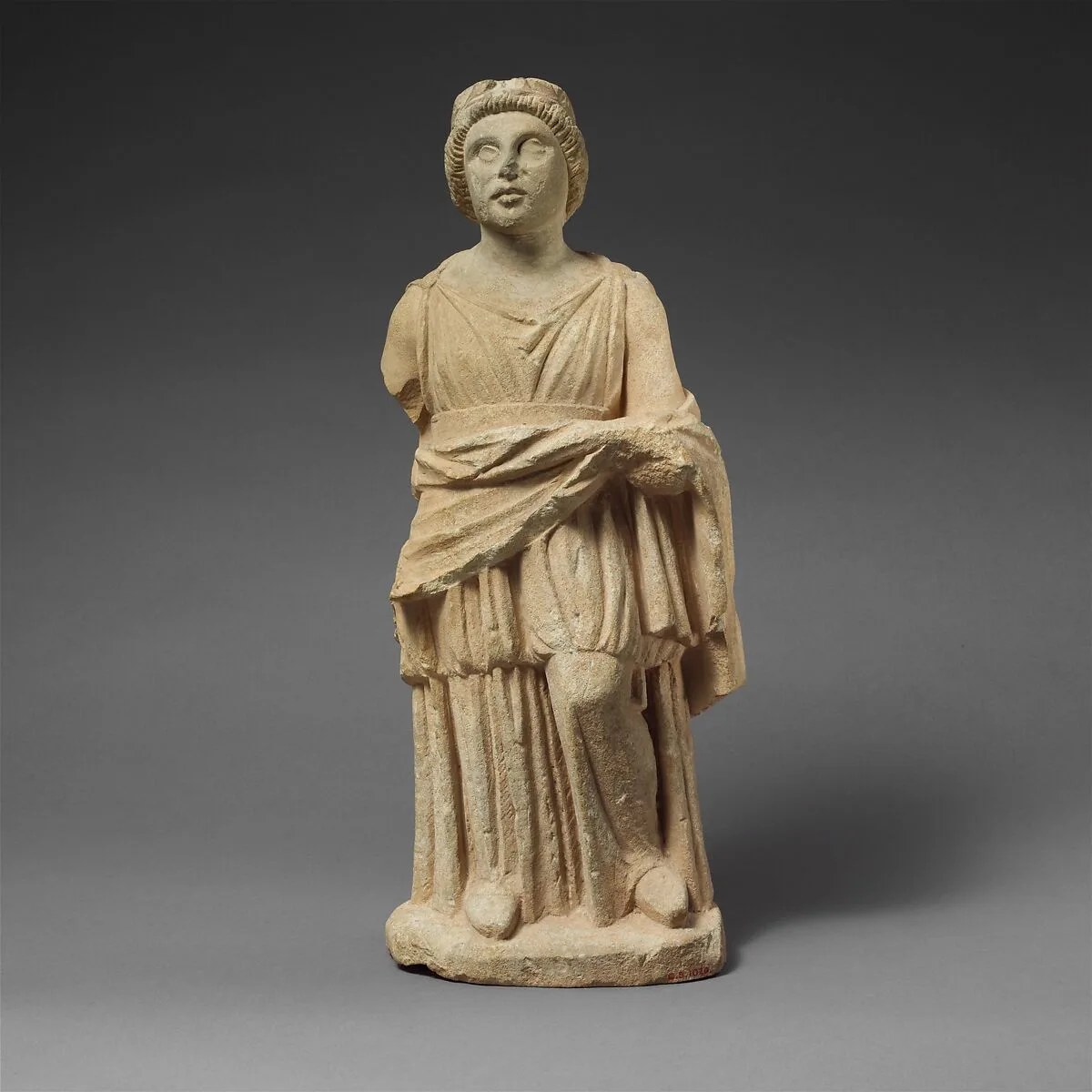 Limestone statuette of Apollo(?) — Unknown
