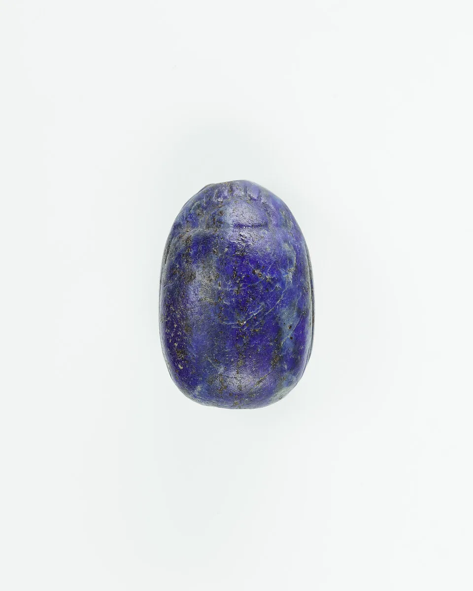 Uninscribed scarab — Unknown