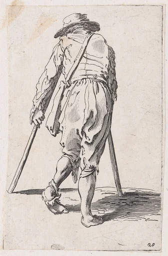 Reverse Copy of La Borgnesse (The One-Eyed Woman), from Les Gueux suite appelée aussi Les Mendiants, Les Baroni, ou Les Barons (The Beggars, also called The Barons)