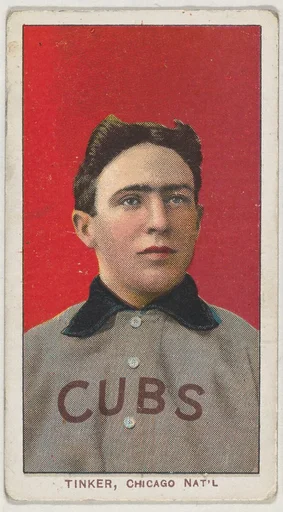 Tinker, Chicago, National League, from the White Border series (T206) for the American Tobacco Company