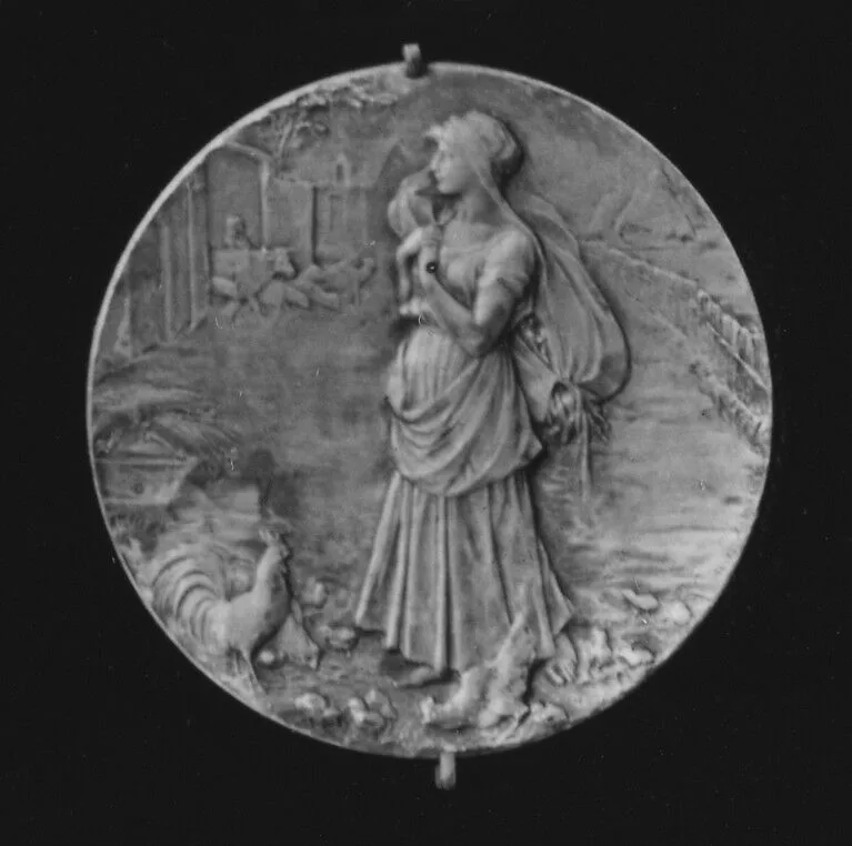 Known as La Fermiere (The Farm Girl) — Louis-Oscar Roty