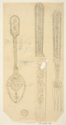 Design for Silverware: Spoon, Knife, and Fork