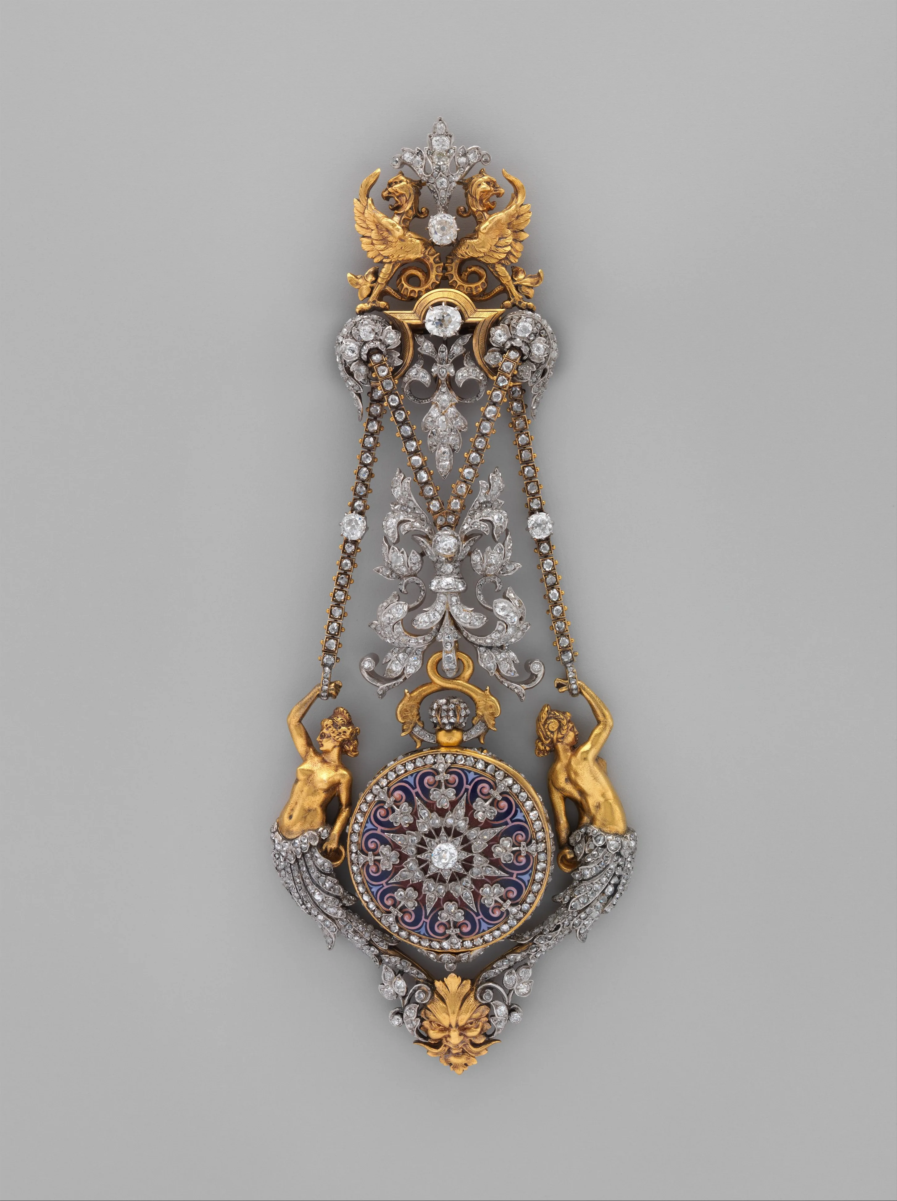 Watch and chatelaine — Jules-Paul Brateau|Hippolyte Téterger