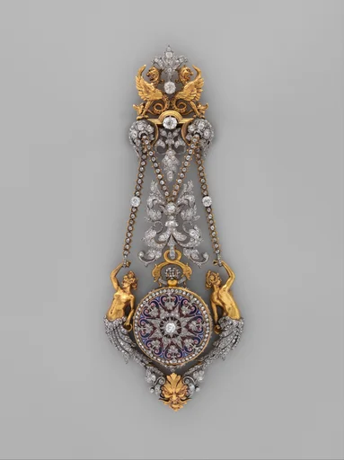 Watch and chatelaine