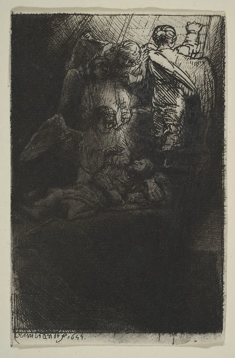 Jacob's Ladder — Rembrandt (Rembrandt van Rijn)