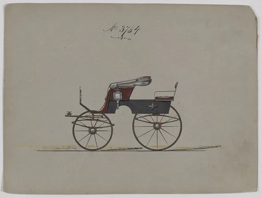 Design for Stanhope Phaeton, no. 3764