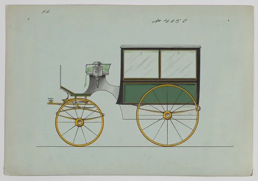 Design for Omnibus or Wagonette, no. 4050
