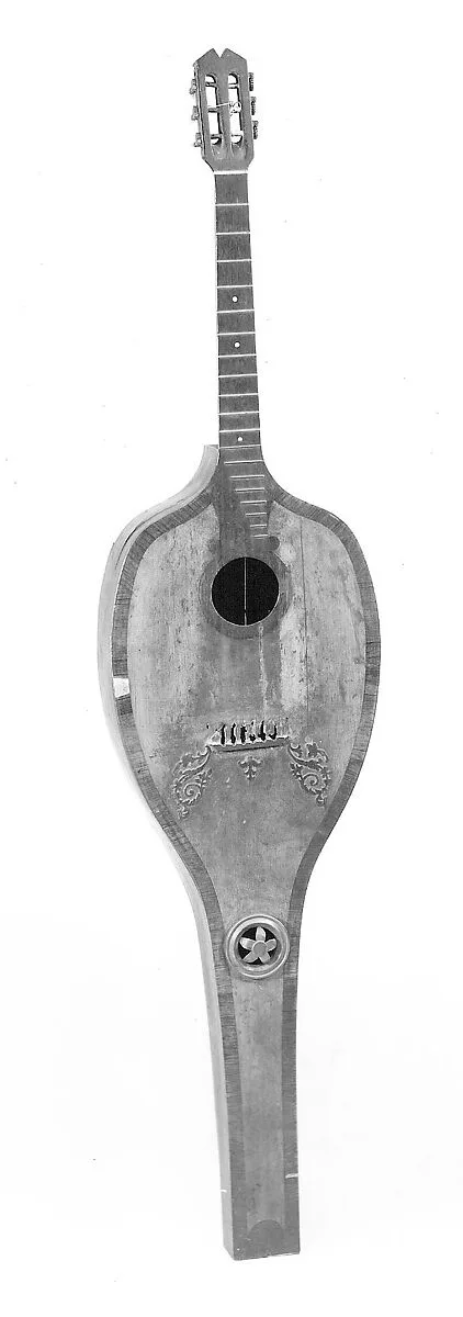 Harp Guitar — Emilius N. Scherr