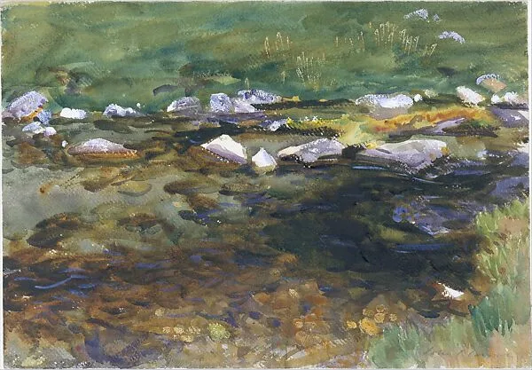 Brook and Meadow — John Singer Sargent