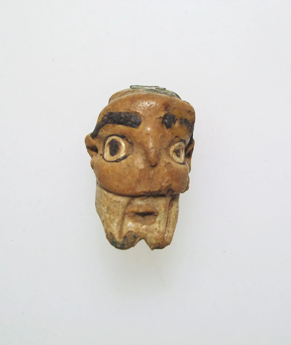 Glass head pendant — Unknown