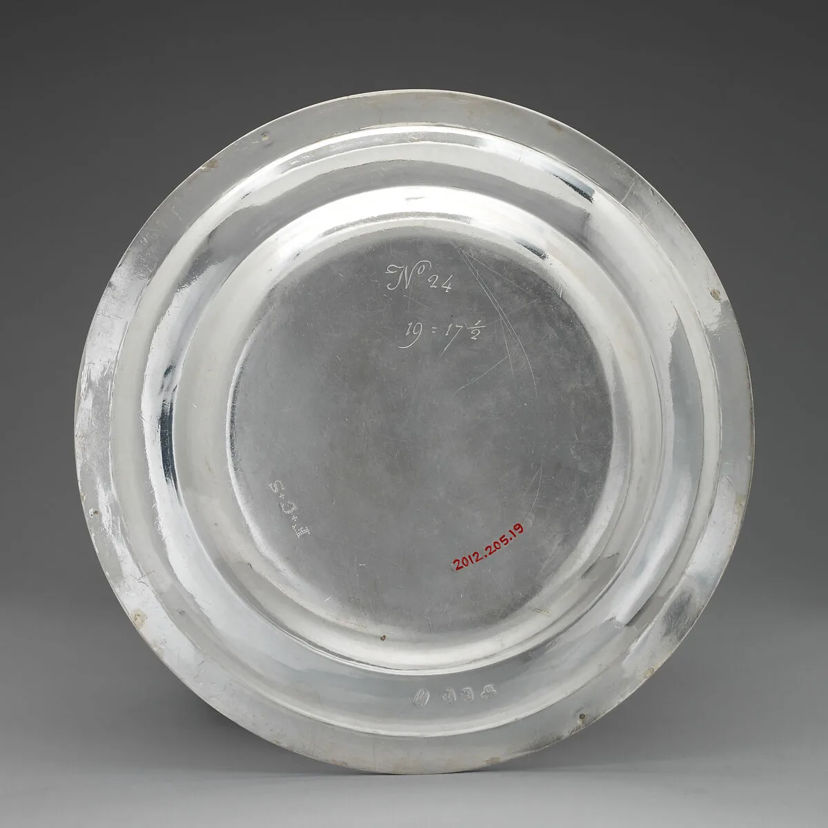 Plate (one of a set of twelve) — Thomas Farren