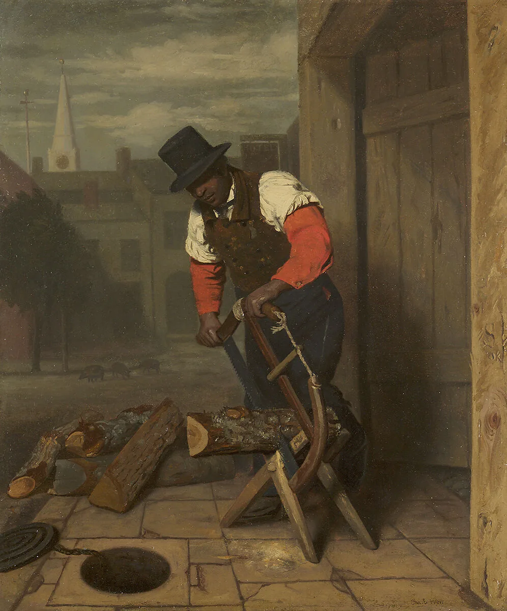 The Wood Sawyer — Charles E. Weir