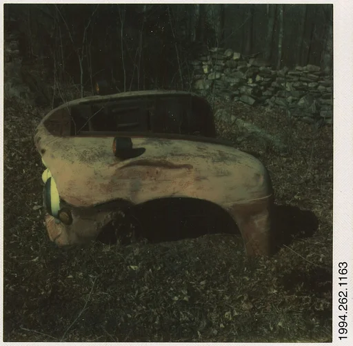 [Auto Junkyard, Old Lyme, Connecticut: Ford Truck Fenders]