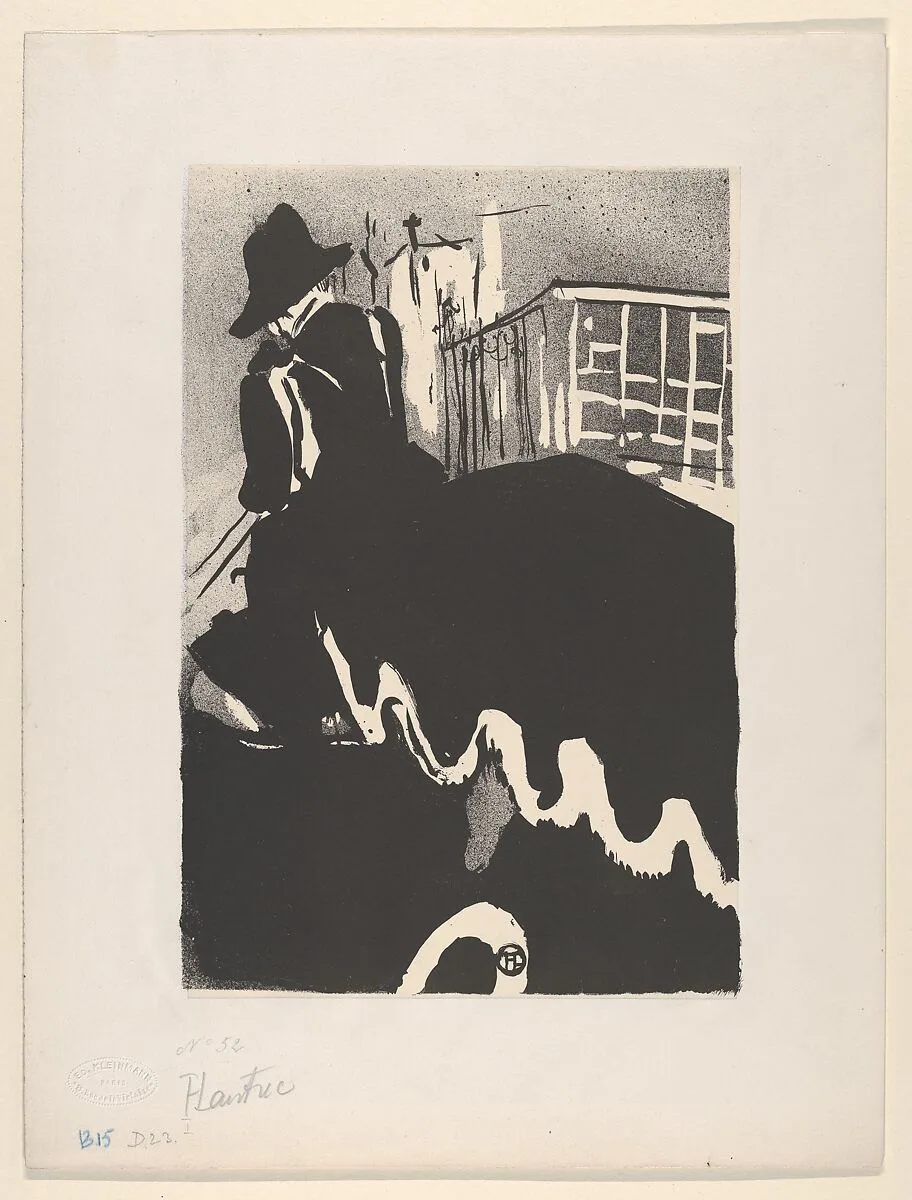 The Final Outing (from Les Vieilles Histoires) — Henri de Toulouse-Lautrec|Jean Goudezki|Edouard Kleinmann