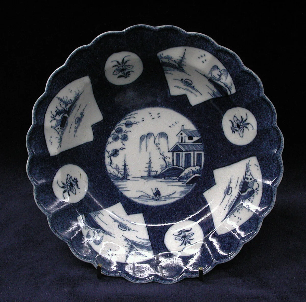 Dish — Worcester factory