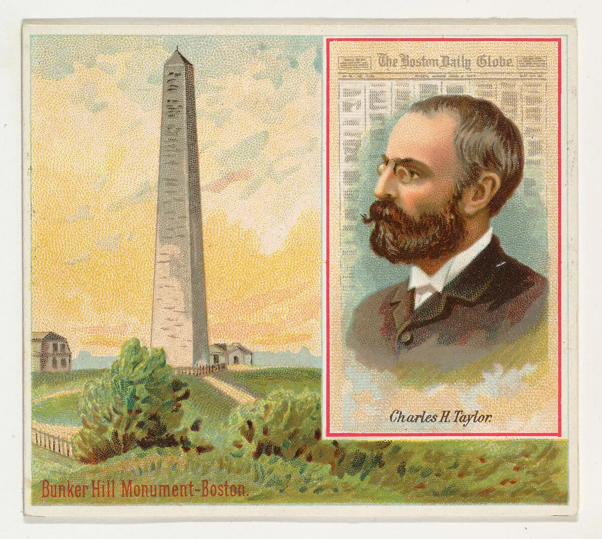 Charles H. Taylor, The Boston Daily Globe, from the American Editors series (N35) for Allen & Ginter Cigarettes — Allen & Ginter