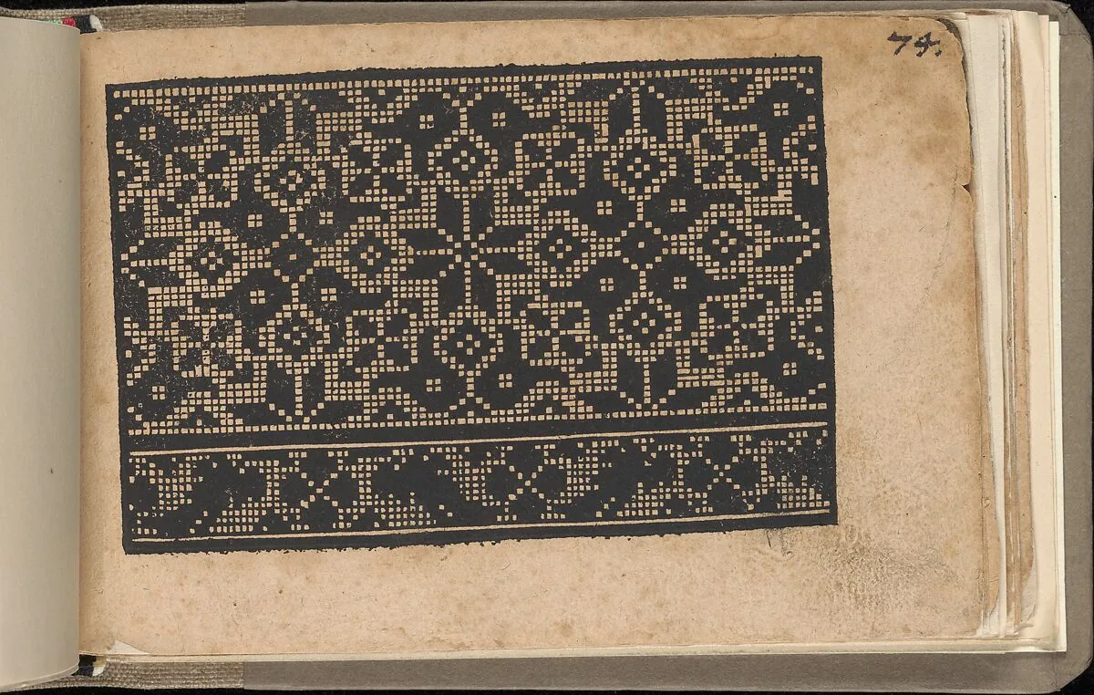 Schön newes Modelbuch (Page 74r) — Sigismundus Latomus