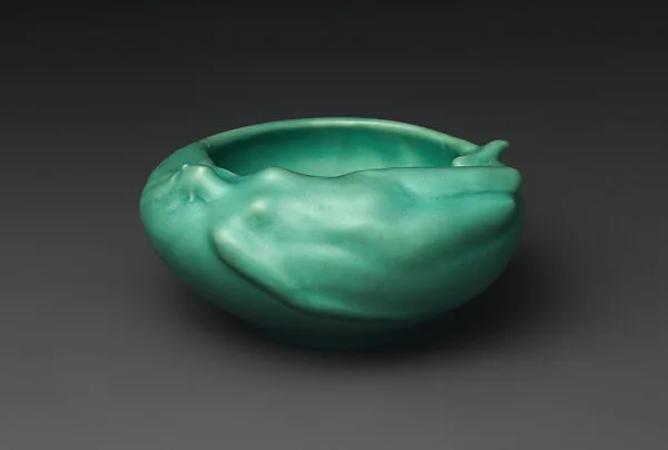 Bowl with nude — Rookwood Pottery Company|Anna Marie Valentien