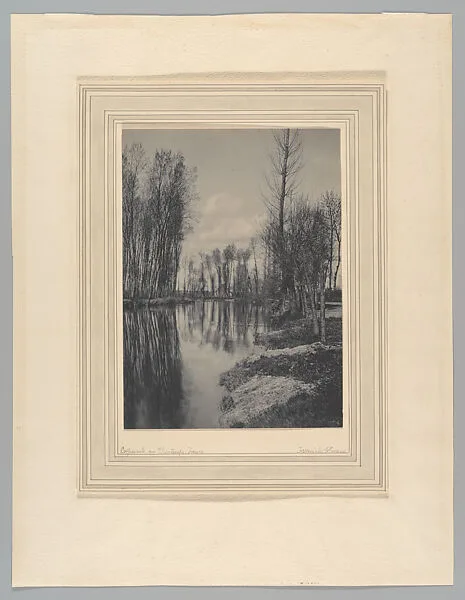 Crépuscule au Printemps : France — Frederick H. Evans
