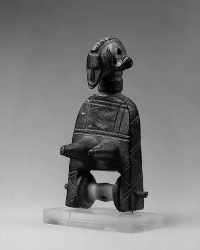 Heddle Pulley with Female Figure