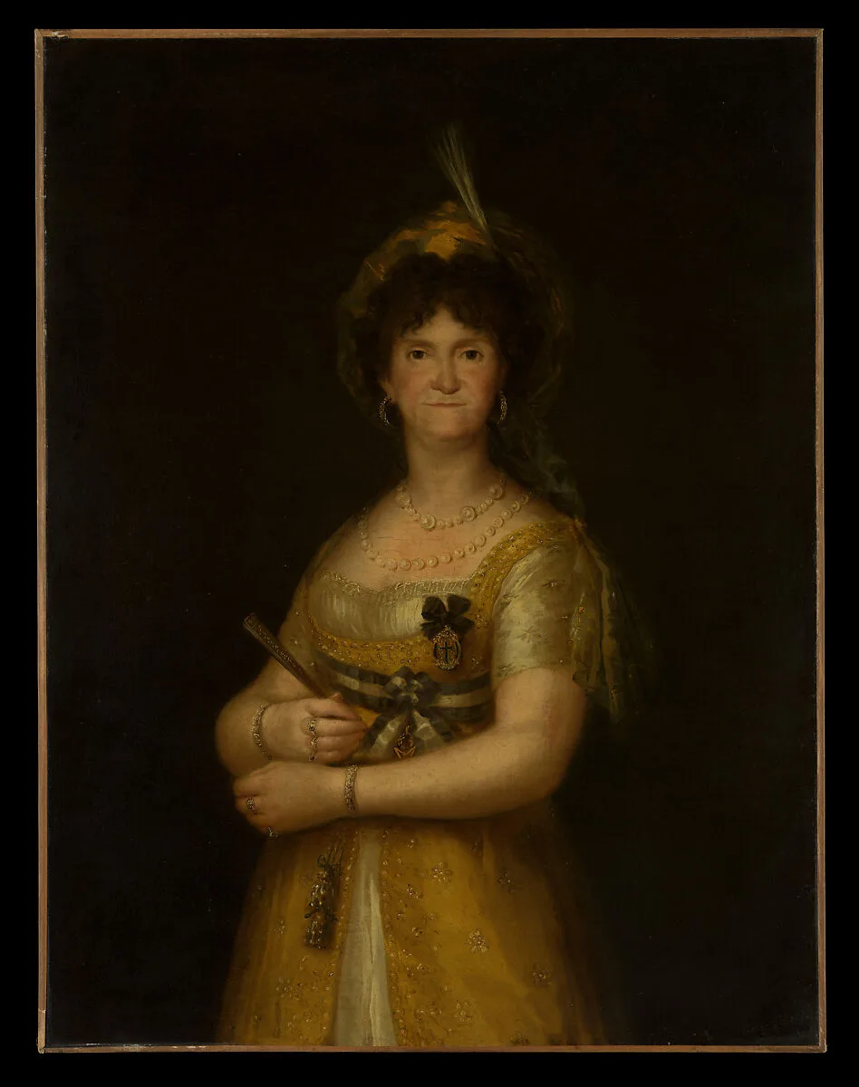 María Luisa of Parma (1751–1819), Queen of Spain — Goya