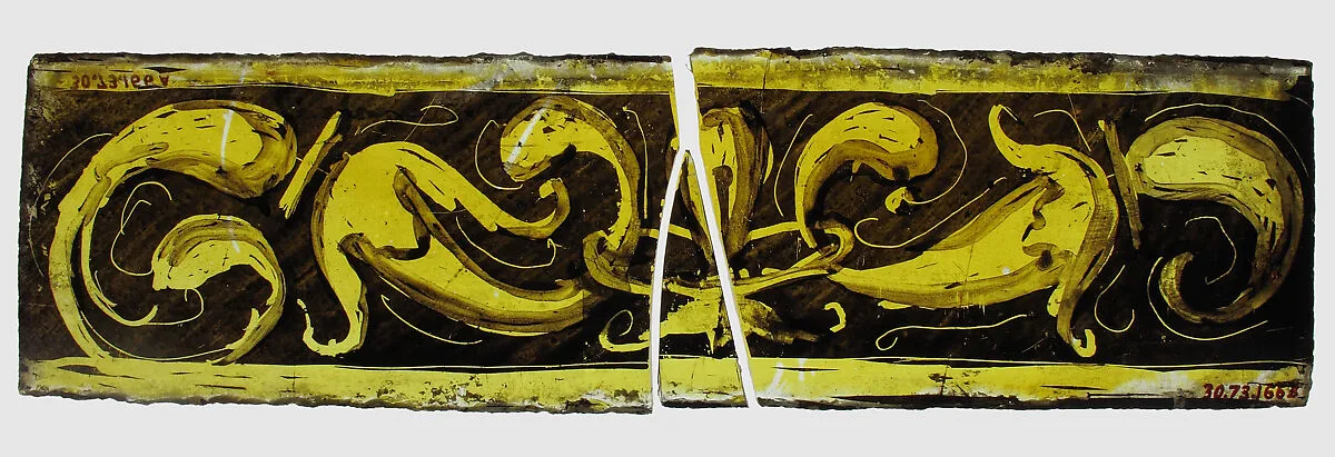 Glass Fragment — Unknown