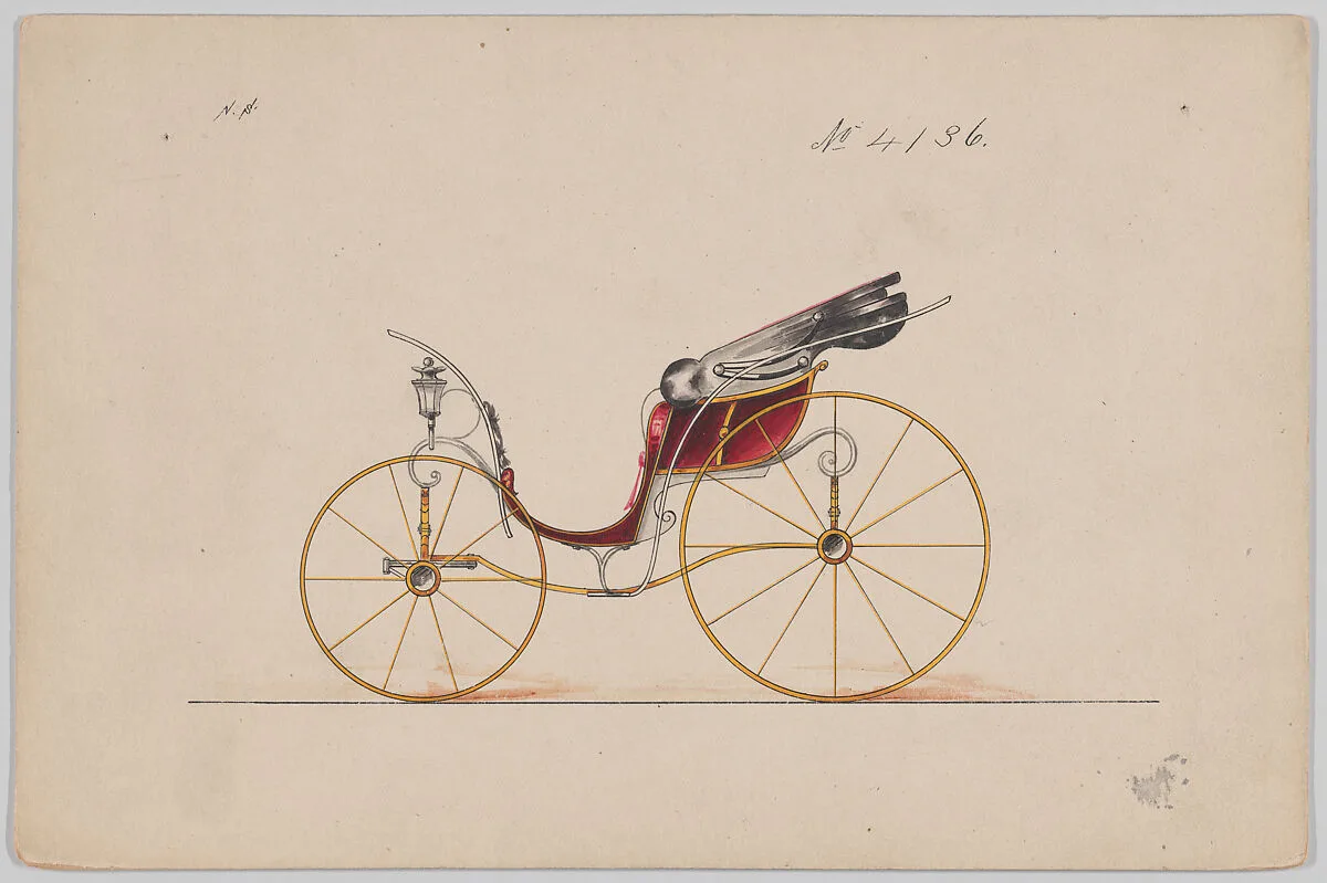 Design for Pony Phaeton, no. 4136 — Brewster & Co.|Herman Stahmer