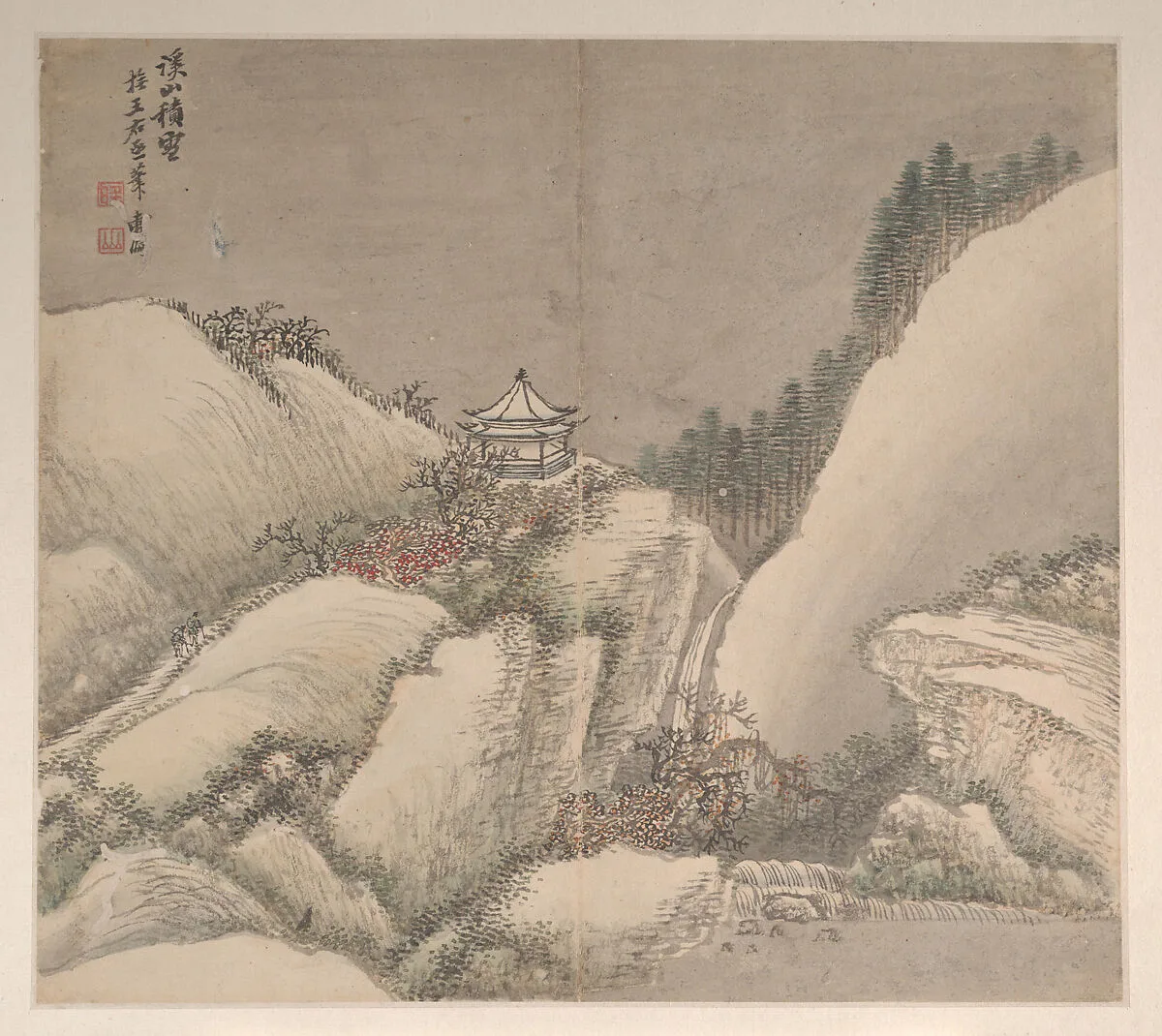 清 曹澗 倣名家山水 冊|Landscapes in the Styles of Various Artists — Cao Jian