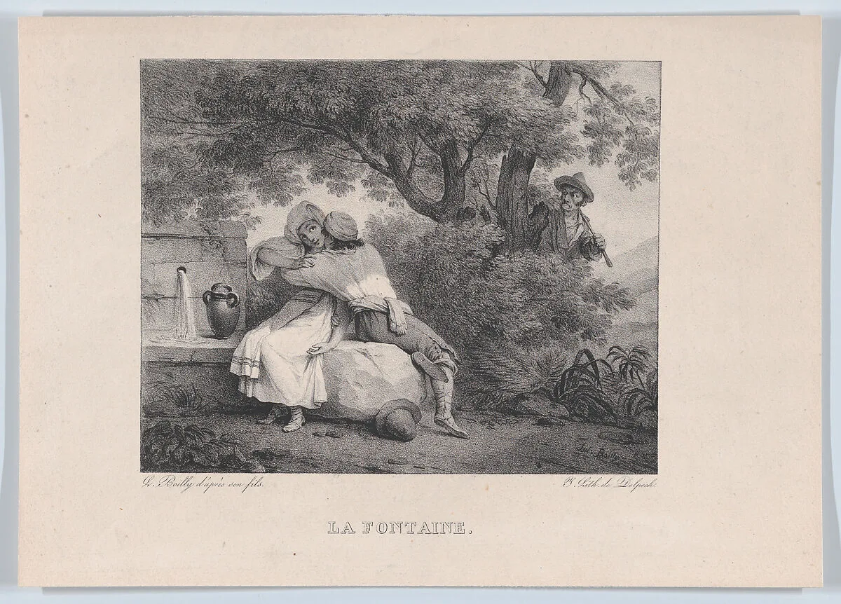 The Fountain — Louis Léopold Boilly|Jules Boilly|Delpech