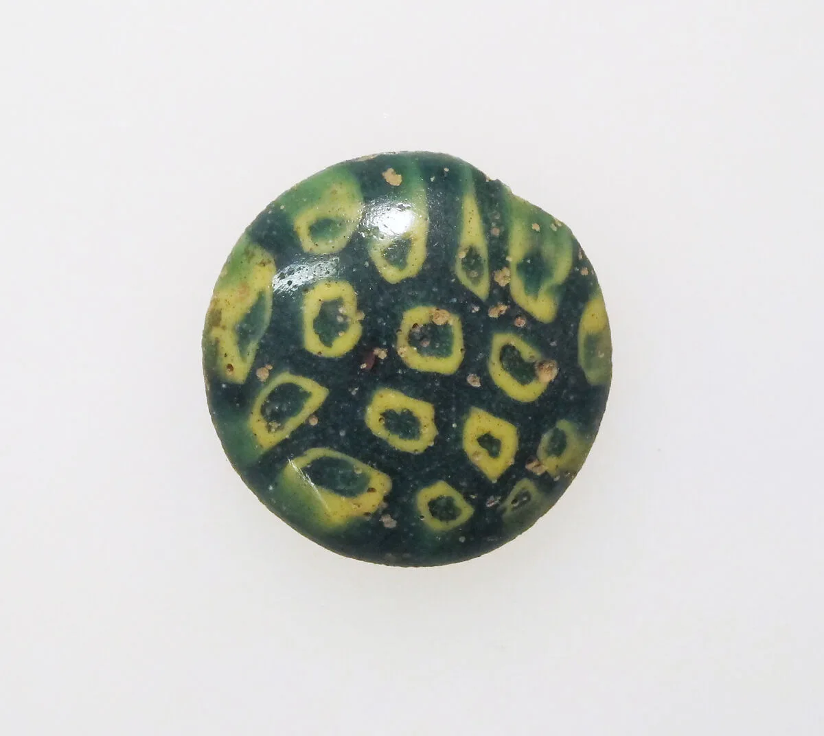 Glass mosaic counter or inlay — Unknown