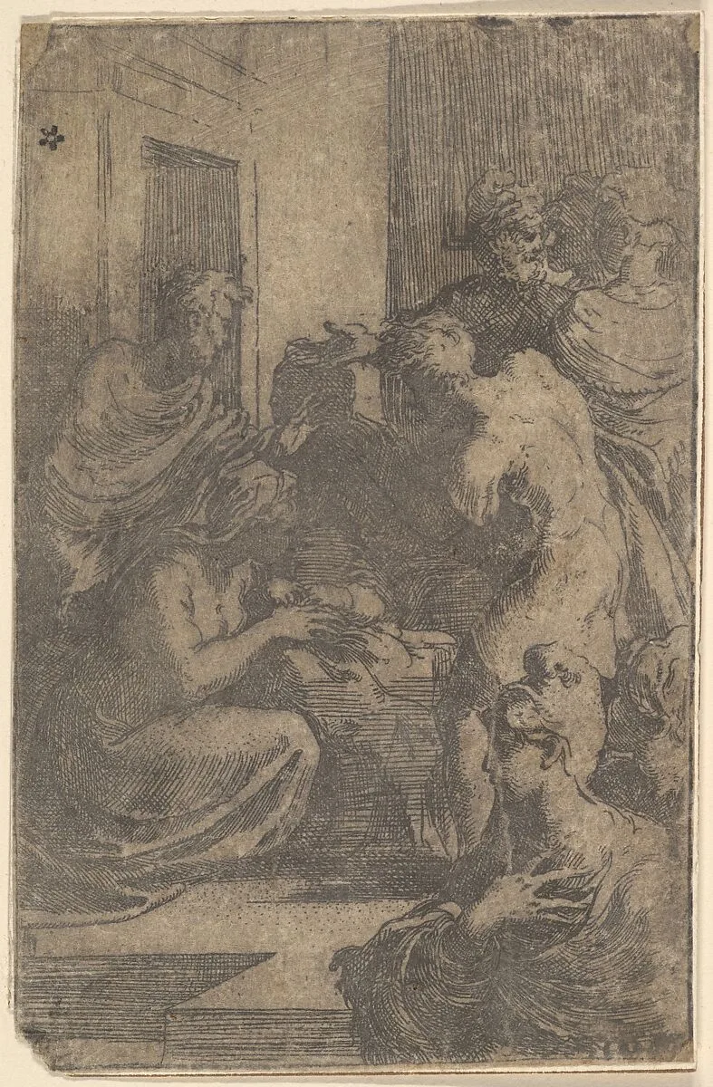 The Nativity — Parmigianino (Girolamo Francesco Maria Mazzola)