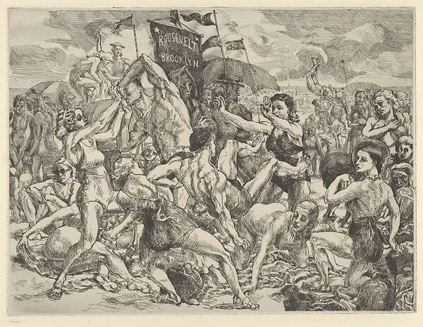 Coney Island Beach — Reginald Marsh