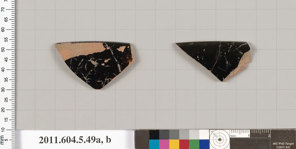 Terracotta rim fragments of kylikes (drinking cups) — Unknown