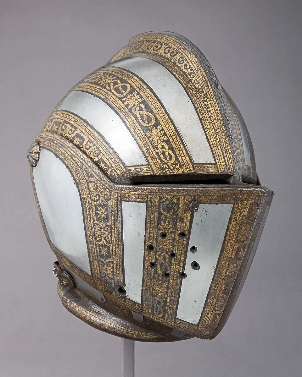Close Helmet for Foot Combat — the Master of the Castle Mark
