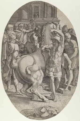Alexander Mastering Bucephalus