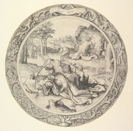 Christ on the Mount of Olives, from the Circular Passion