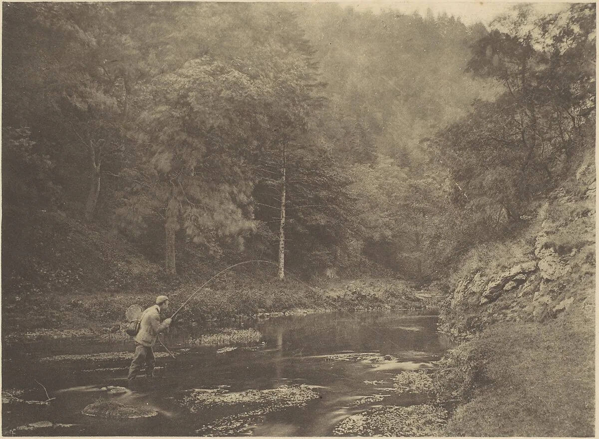 In Dove Dale, "Habet!" — George Bankart